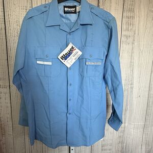 Blauer Men’s Large Uniform Top Long Sleeve Supershirt Streetgear Style 8670 BNWT